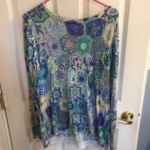 Talbots high low sweater size XL